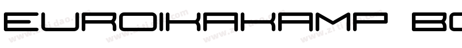 EuroikaKamp Bold字体转换